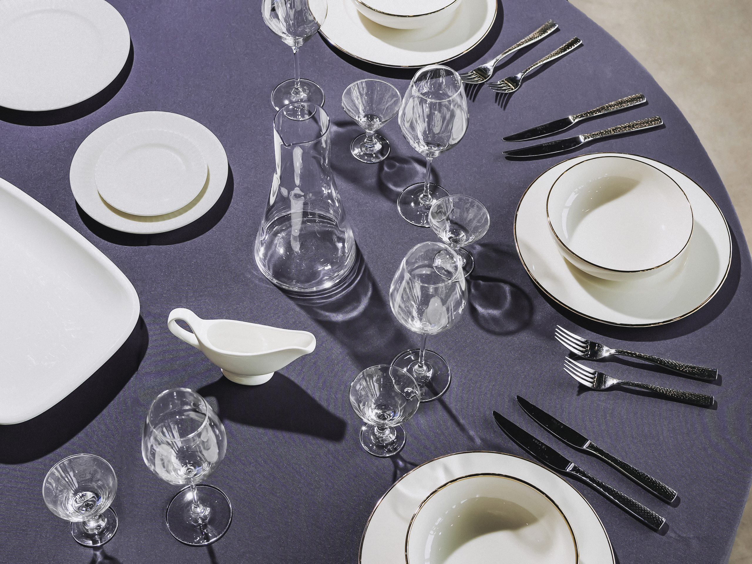 Tableware rental